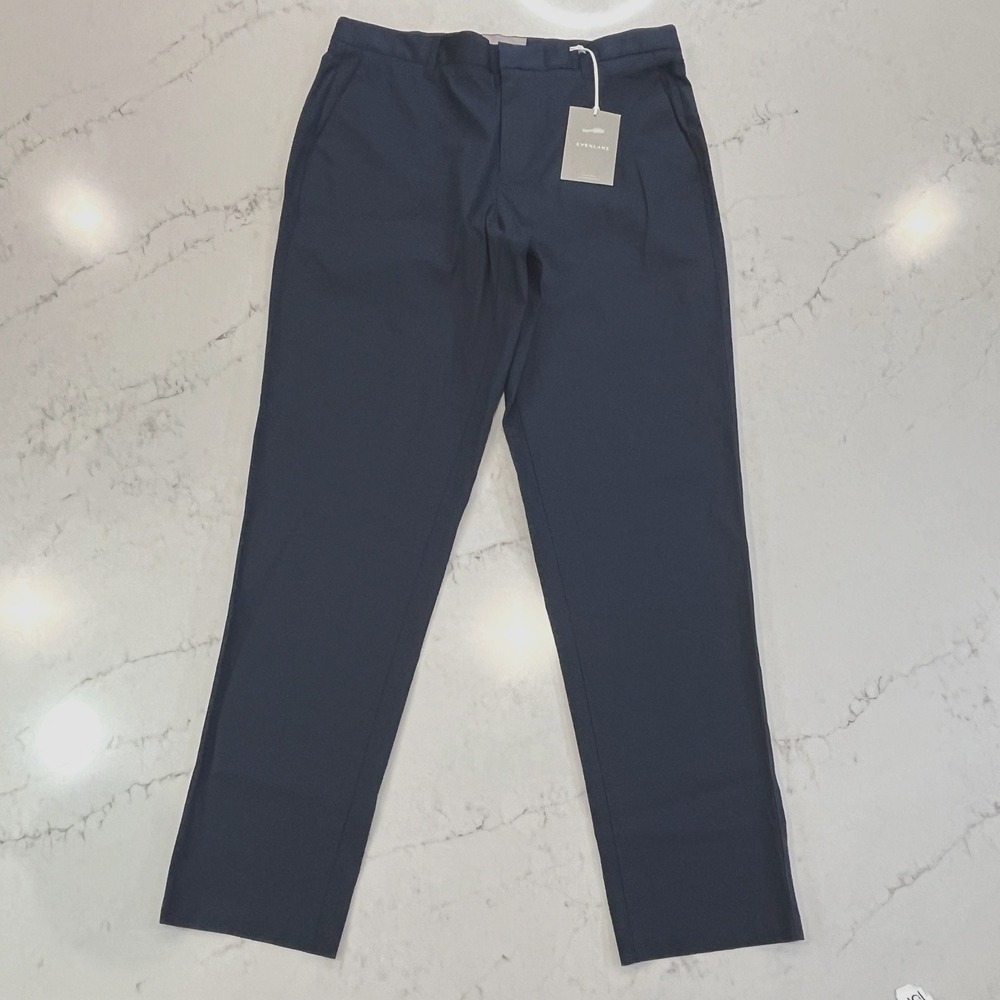 Everlane NEW Mens Chino Pants Athletic Fit Navy Blue‎ Size 31 x 30 Cotton Blend